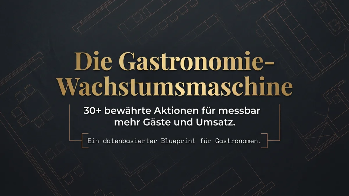 30 bewährte Restaurant-Aktionen mit echten ROI-Zahlen aus 25 Jahren Praxis