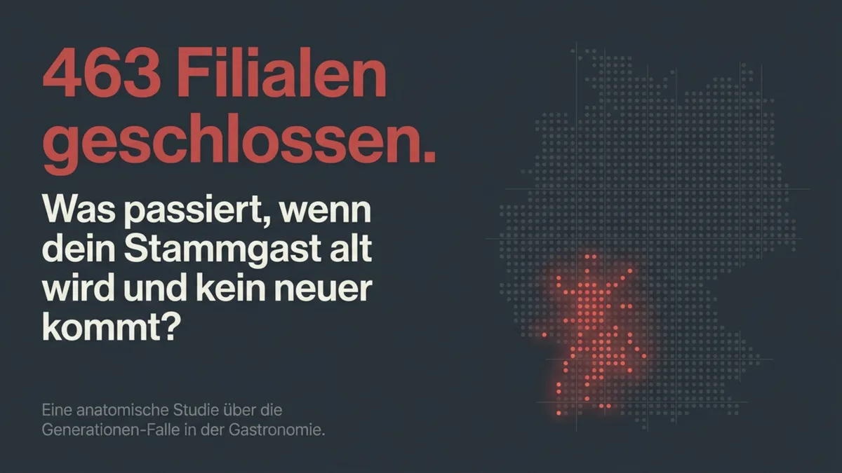 Applebee's: 463 Filialen geschlossen – Was passiert wenn dein Stammgast alt wird und kein neuer kommt