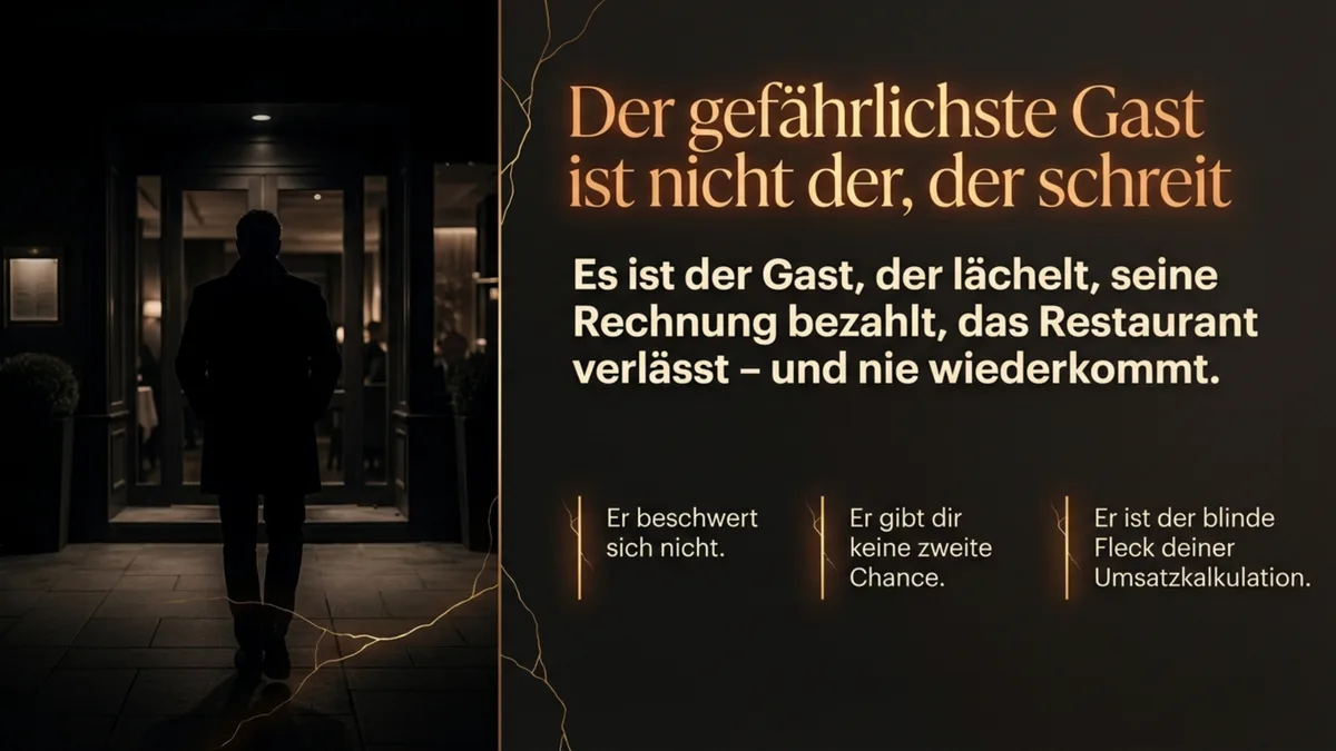 Beschwerdemanagement Gastronomie: Wie du aus Reklamationen Stammgäste machst (mit System)