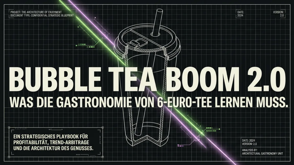Bubble Tea Boom 2.0: Was asiatische Getränke-Ketten über Gastro-Trends lehren