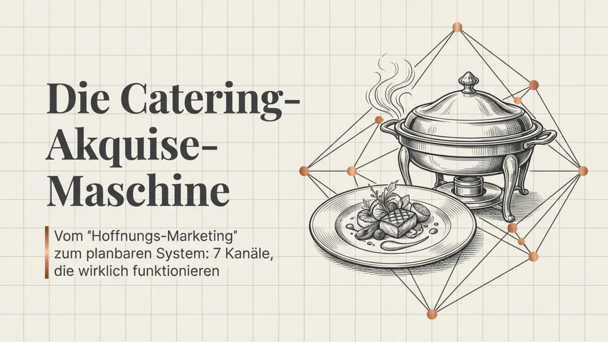 Catering Kunden gewinnen: 7 Kanäle die funktionieren