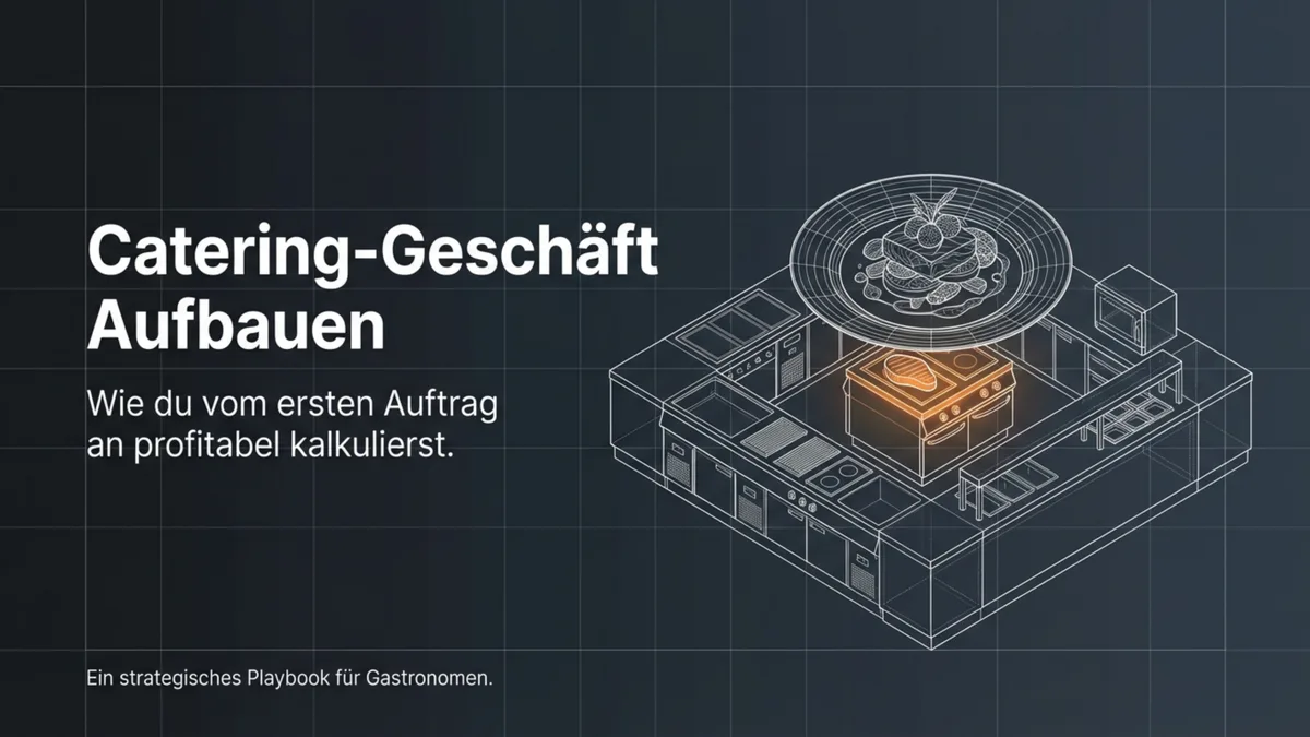 Catering Geschäft aufbauen: Wie du vom ersten Auftrag an profitabel kalkulierst