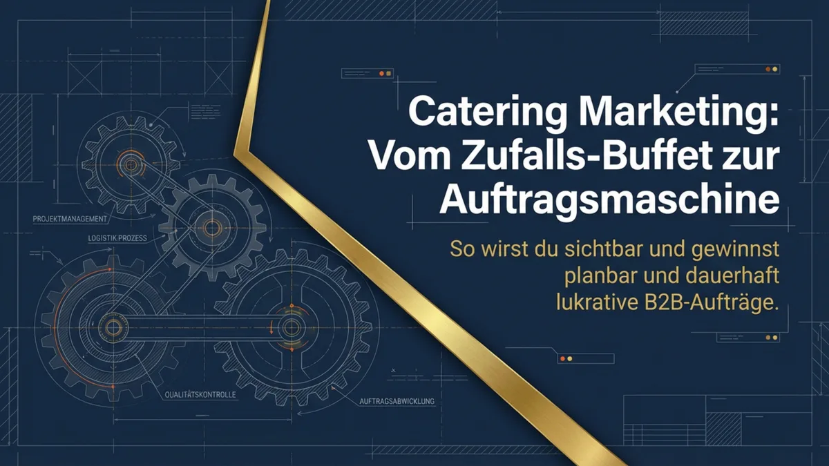 Catering Marketing: So wirst du sichtbar und gewinnst dauerhaft Aufträge