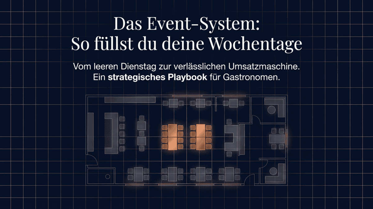Event Ideen Restaurant: 10 Formate die dein Restaurant unter der Woche füllen