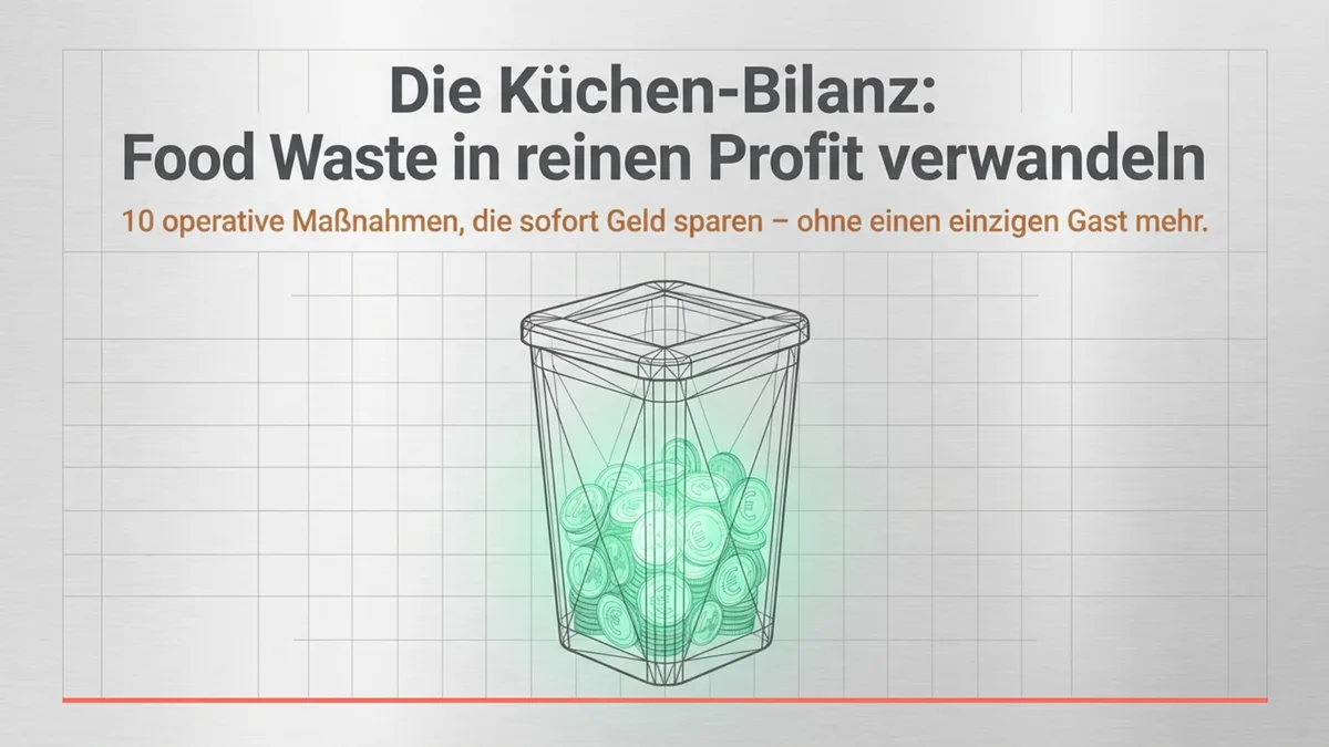 Food Waste Restaurant: 10 Maßnahmen die sofort Geld sparen