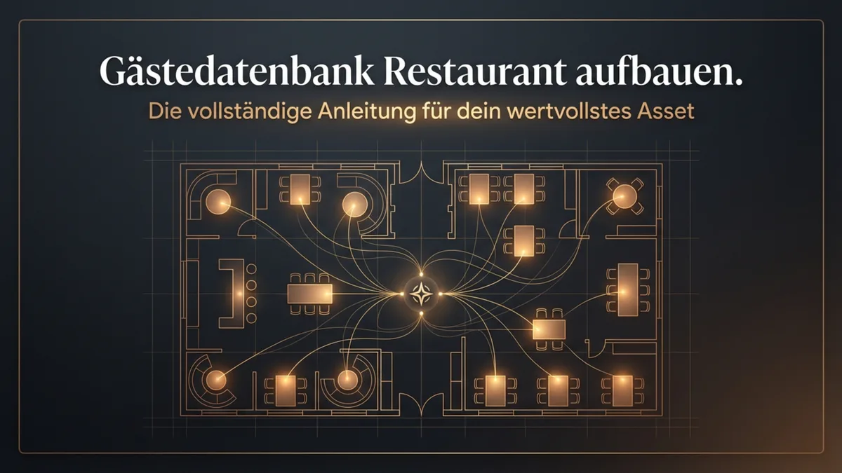 Gästedatenbank Restaurant aufbauen: Die vollständige Anleitung für dein wertvollstes Asset