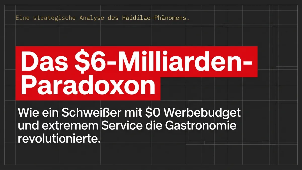 Haidilao: Wie extremer Service $0 Werbebudget in 6 Milliarden Dollar Umsatz verwandelt