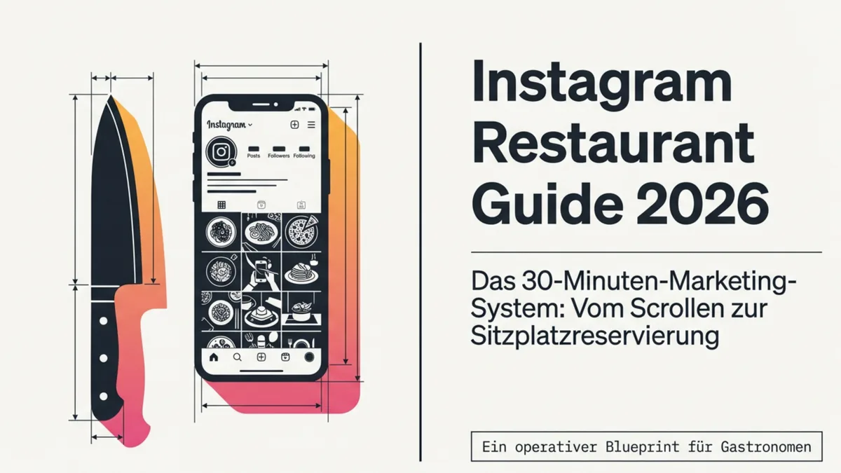 Instagram Restaurant: Der komplette Guide 2026