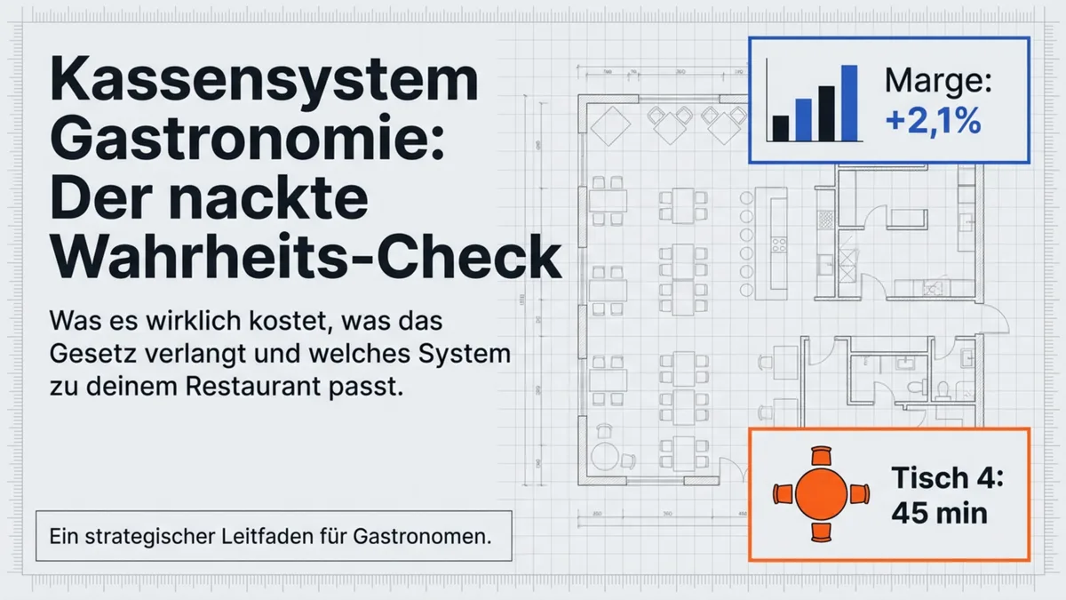 Kassensystem Gastronomie: Was es wirklich kostet, was das Gesetz verlangt und welches System zu deinem Restaurant passt