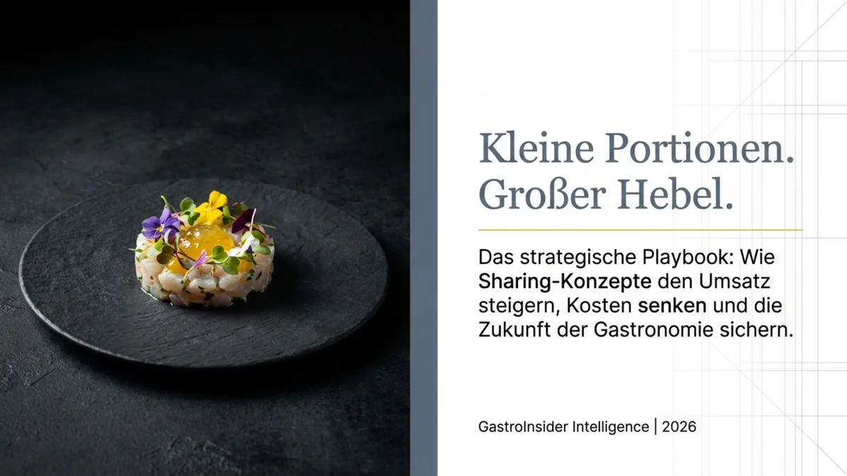 Kleine Gerichte & Portionen - Trend, Vorteile und Möglichkeiten für Restaurants
