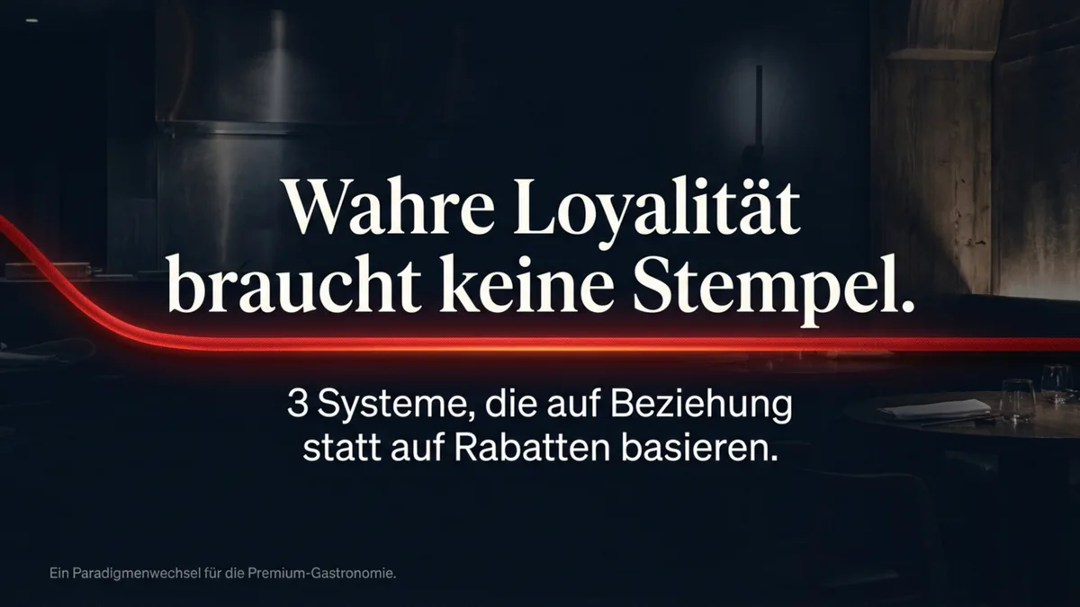 Loyalty-Programm Restaurant: 3 Systeme statt Stempelkarte