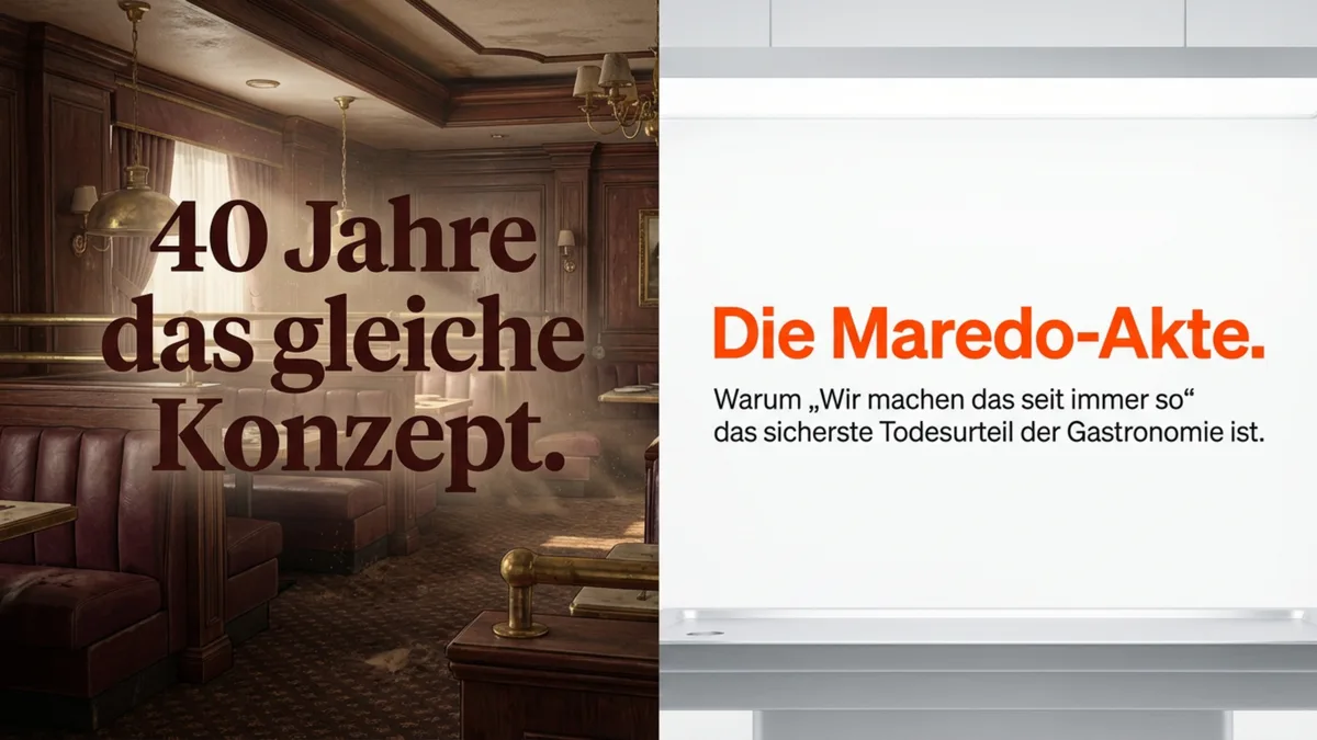 Maredo: 40 Jahre gleiches Konzept – warum "wir machen das seit immer so" ein Todesurteil ist