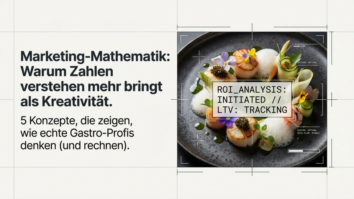 Marketing-Mathematik: Warum Zahlen verstehen mehr bringt als Kreativität