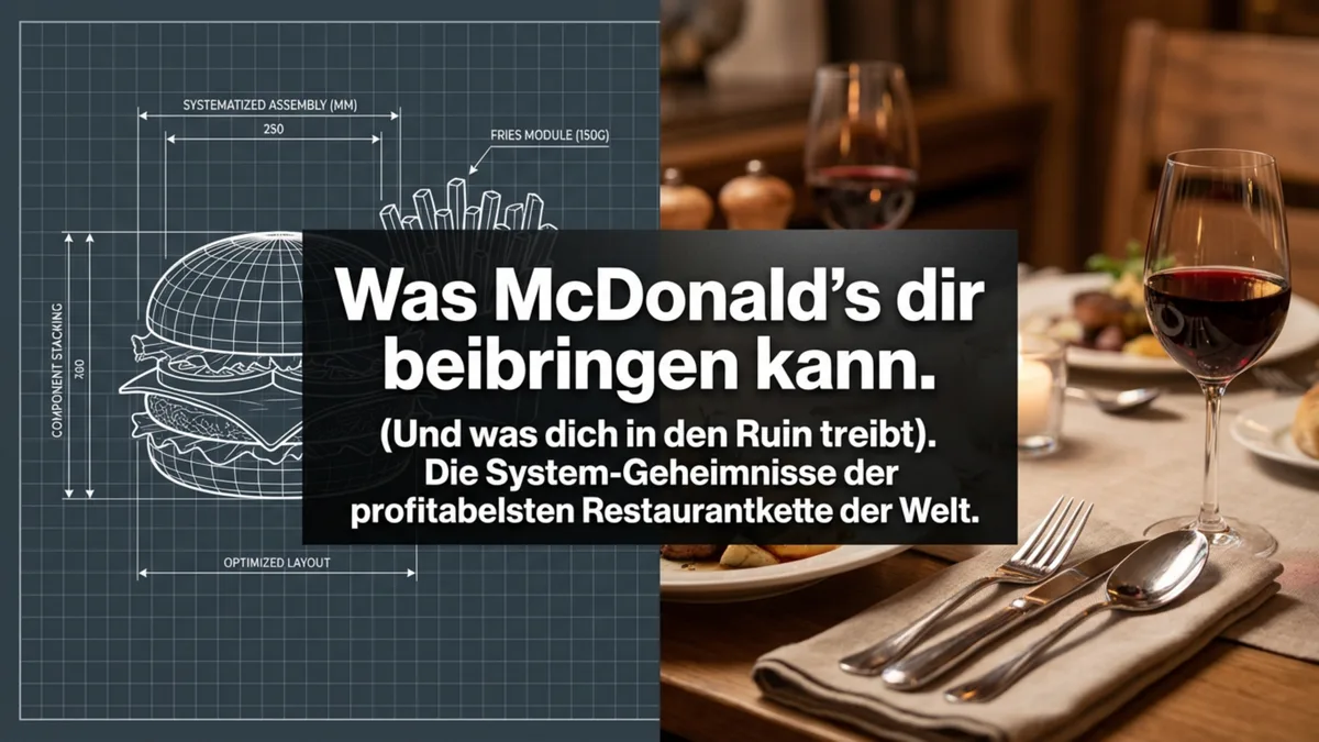 Was McDonald's dir über Restaurant-Marketing beibringen kann – und was nicht