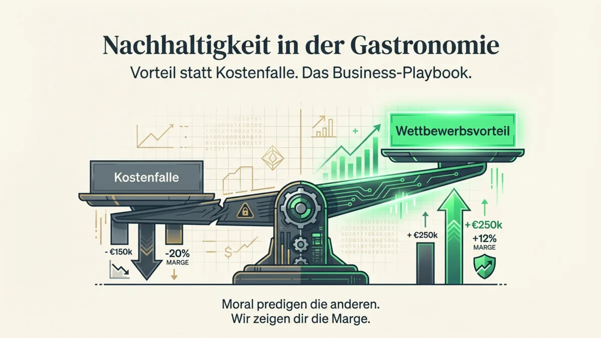 Nachhaltigkeit Gastronomie: Vorteil statt Kostenfalle