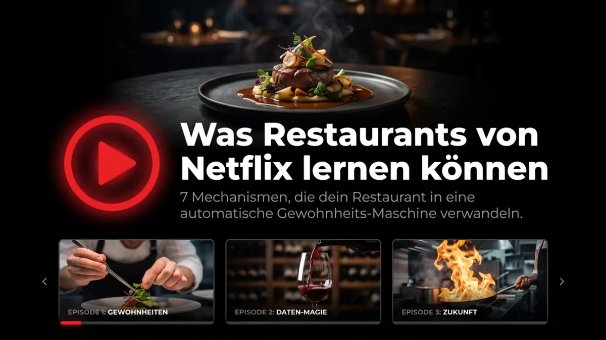 Was Restaurants von Netflix lernen können
