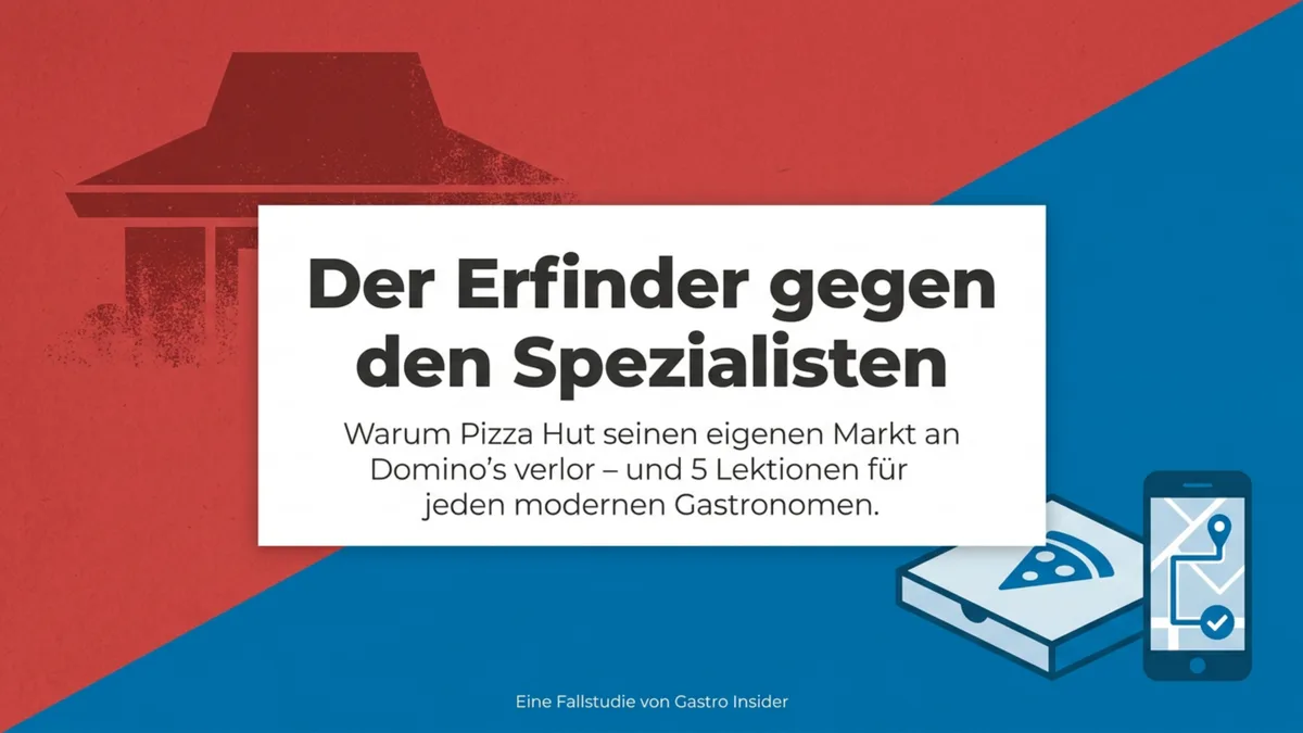 Pizza Hut vs. Domino's: Warum der Erfinder des Pizza-Restaurants seinen eigenen Markt verlor