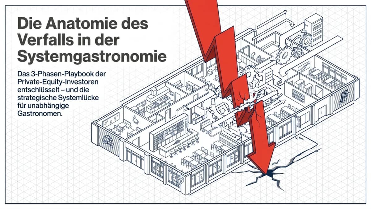 Private Equity Restaurantketten: Das 3-Phasen-Playbook erklärt