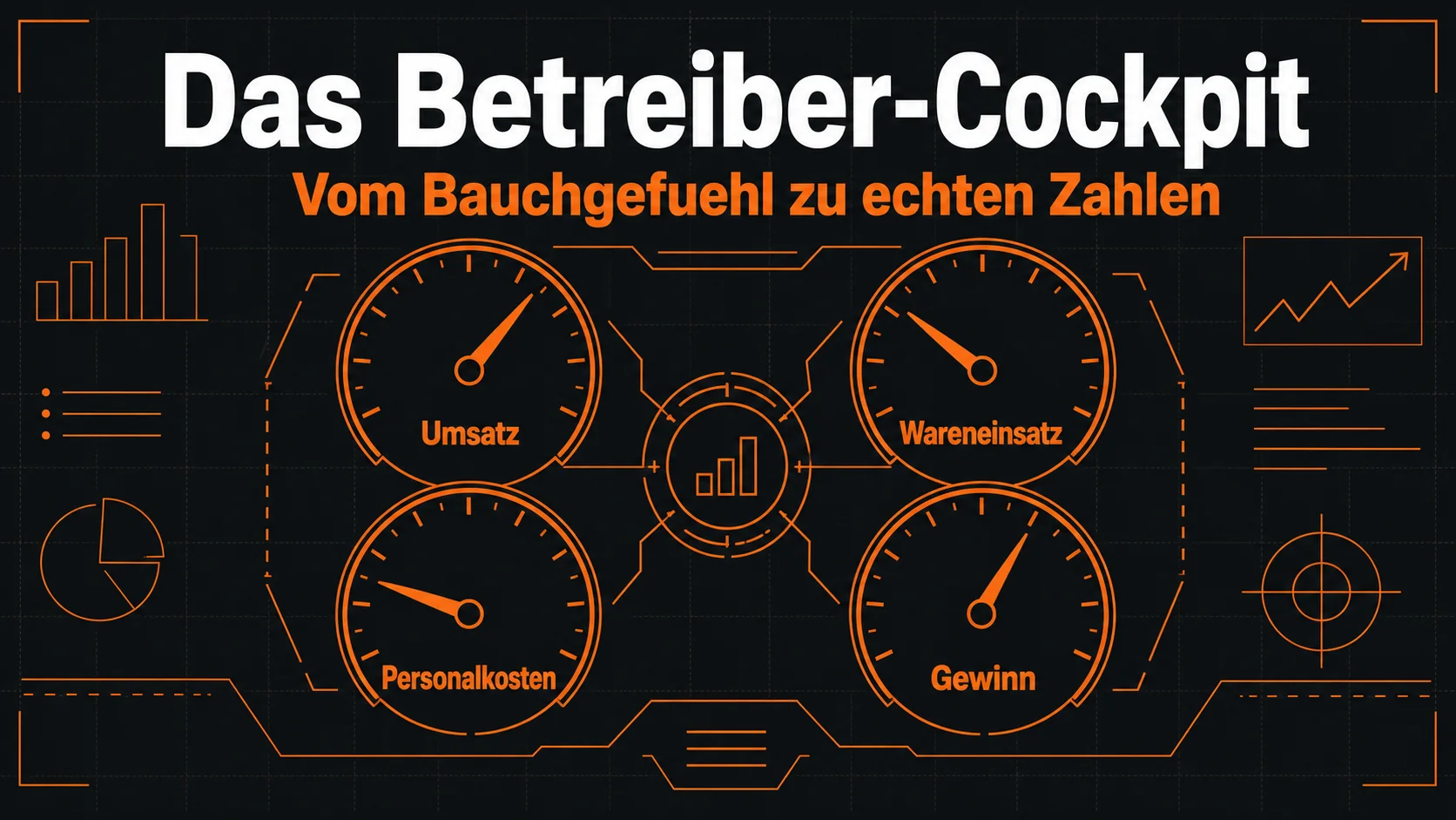 Vom Bauchgefühl zum Betreiber-Cockpit: Welche Zahlen du monatlich brauchst