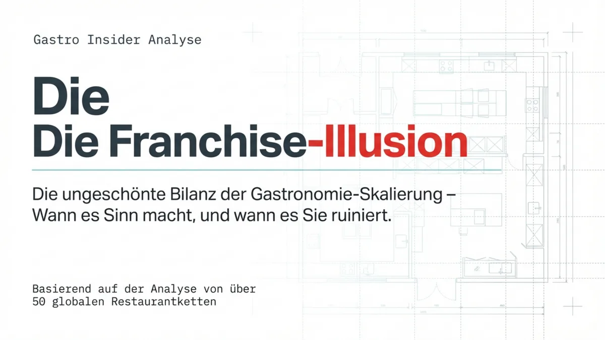 Restaurant-Franchise gründen: Wann es Sinn macht – und wann nicht