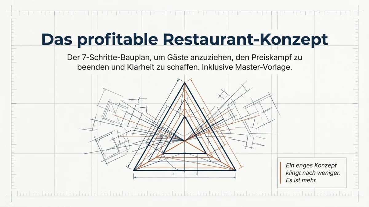 Restaurant Konzept erstellen: Der Leitfaden mit Vorlage