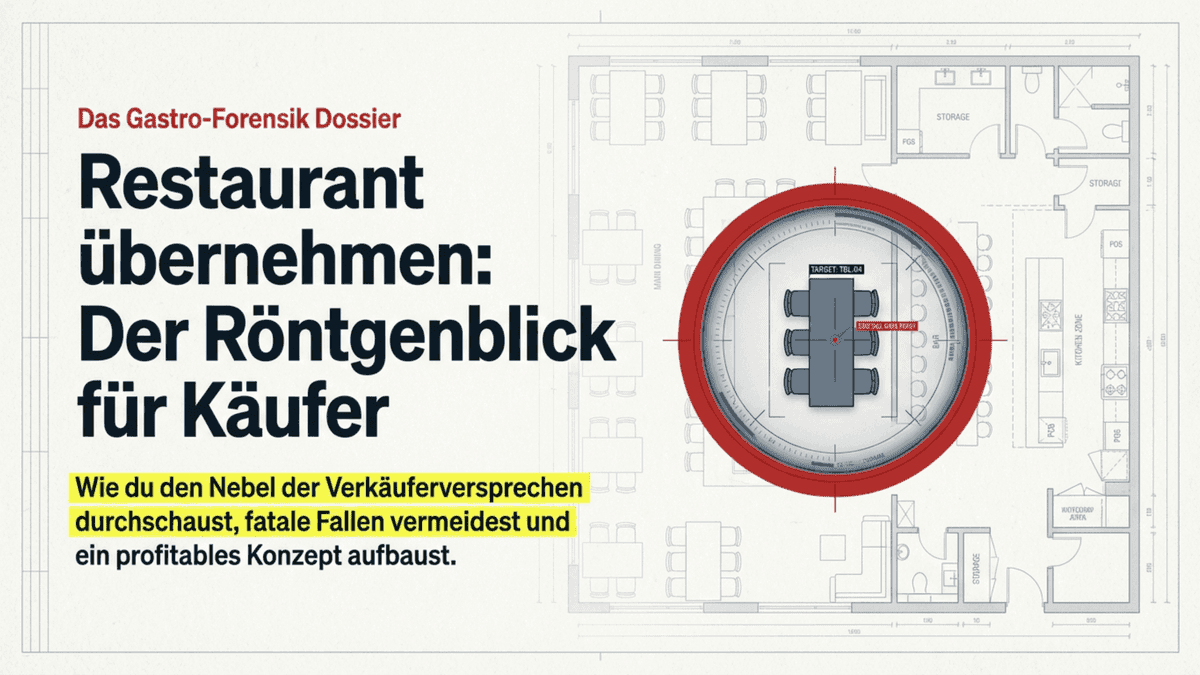 Restaurant übernehmen: Was du prüfen musst bevor du kaufst