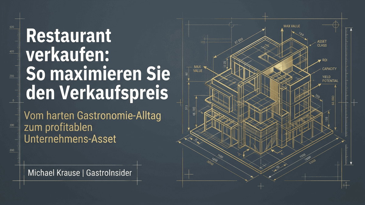 Restaurant verkaufen: So maximierst du den Verkaufspreis
