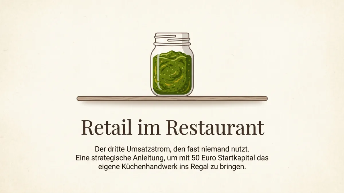 Retail im Restaurant: Der dritte Umsatzstrom den fast niemand nutzt