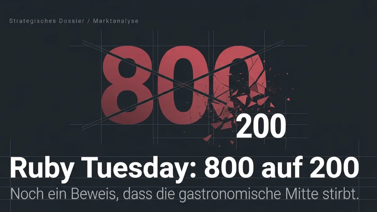 Ruby Tuesday: 800 auf 200 – Noch ein Beweis, dass die Mitte stirbt