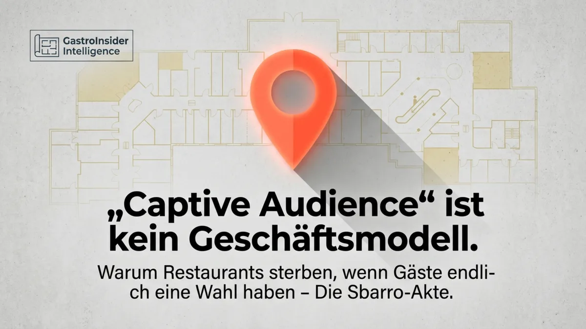 Sbarro: Die Kette, die nur überlebt, wo Gäste KEINE Wahl haben – Warum „Captive Audience" kein Geschäftsmodell ist