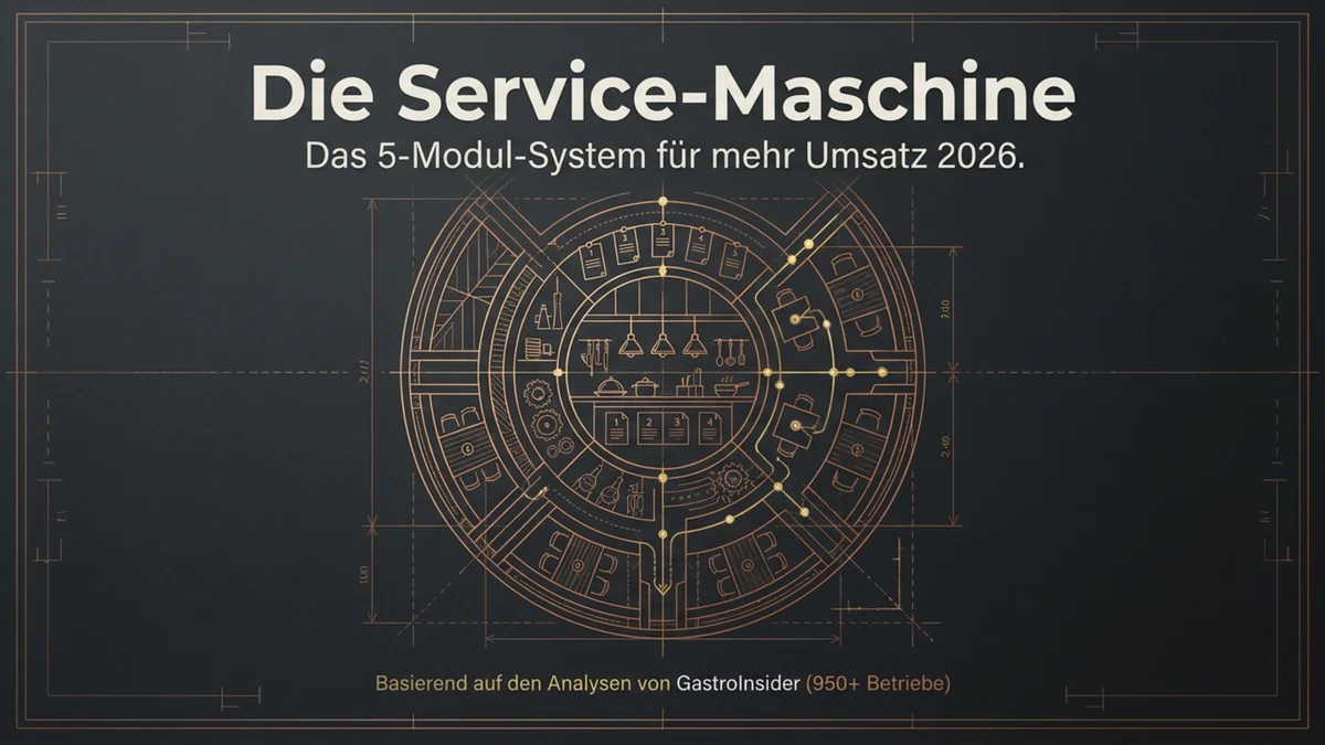 Service Training Restaurant: Das 5-Modul-System für mehr Umsatz 2026