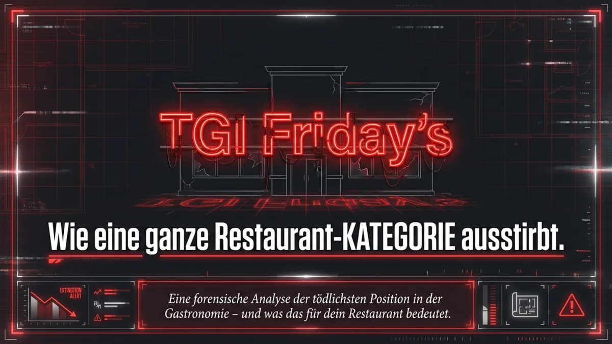 TGI Friday's: Wie eine ganze Restaurant-KATEGORIE ausstirbt – und was das für dich bedeutet