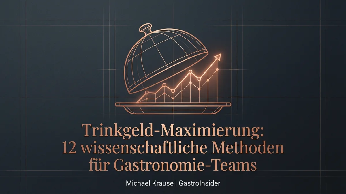 Trinkgeld steigern: 12 Techniken für dein Service-Team (wissenschaftlich belegt)