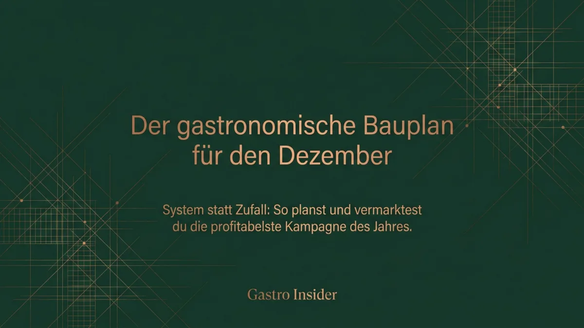 Weihnachtsmenü Vorlage Restaurant: So planst und vermarktest du die profitabelste Saison des Jahres