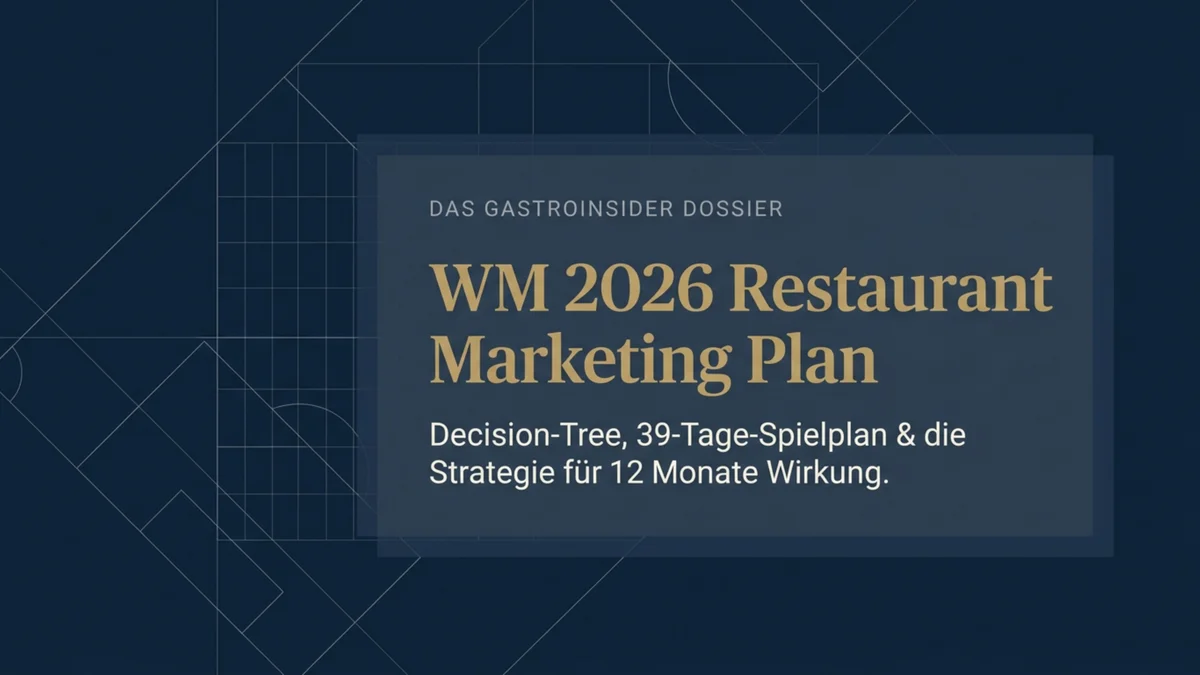 WM 2026 Restaurant Marketing: Der vollständige Plan – Decision-Tree, drei Pfade, 39-Tage-Spielplan
