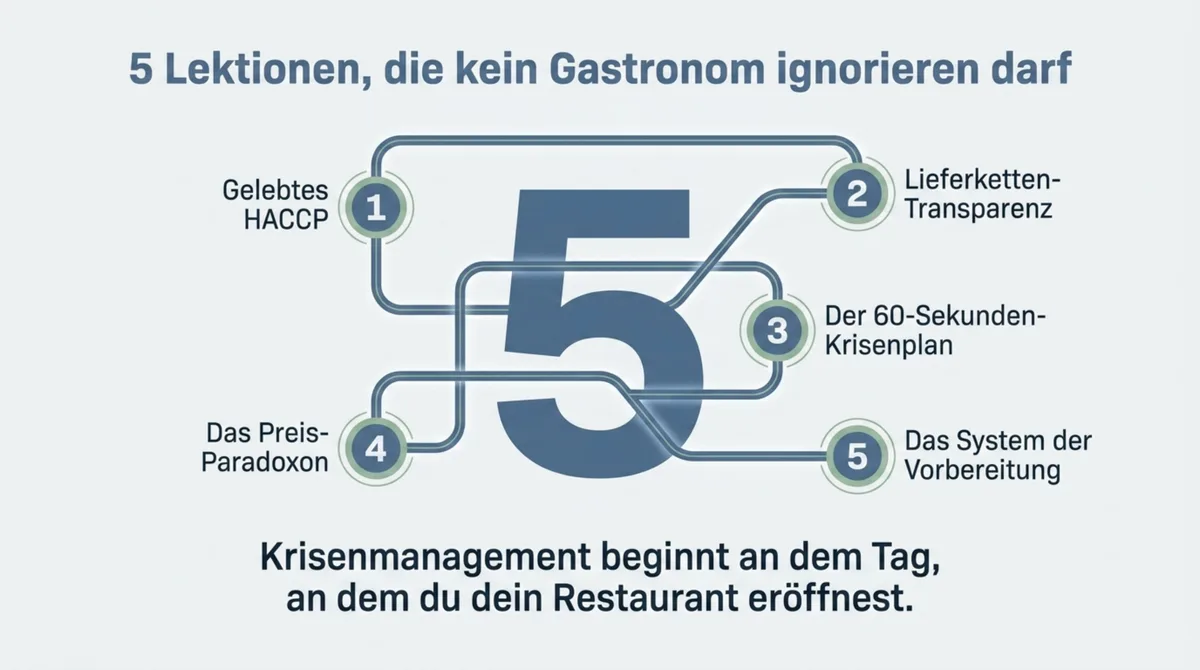 5 Lektionen aus dem Chi-Chi's Hygiene-Skandal für Gastronomen – HACCP, Lieferkette, Krisenplan, Preis, Vorbereitung