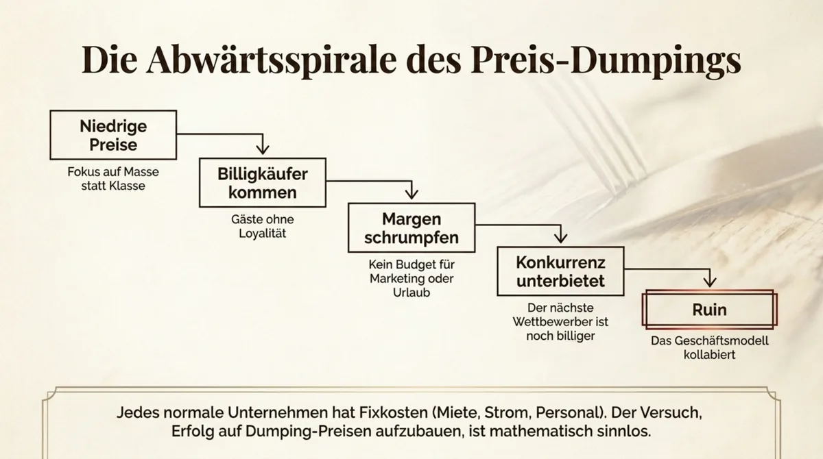 Die Abwärtsspirale des Preis-Dumpings in der Gastronomie