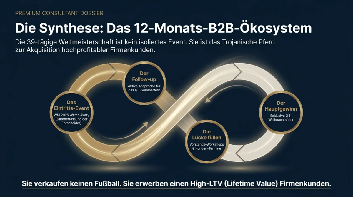 12-Monats-B2B-Ökosystem – von der WM-Watch-Party zur Q4-Weihnachtsfeier