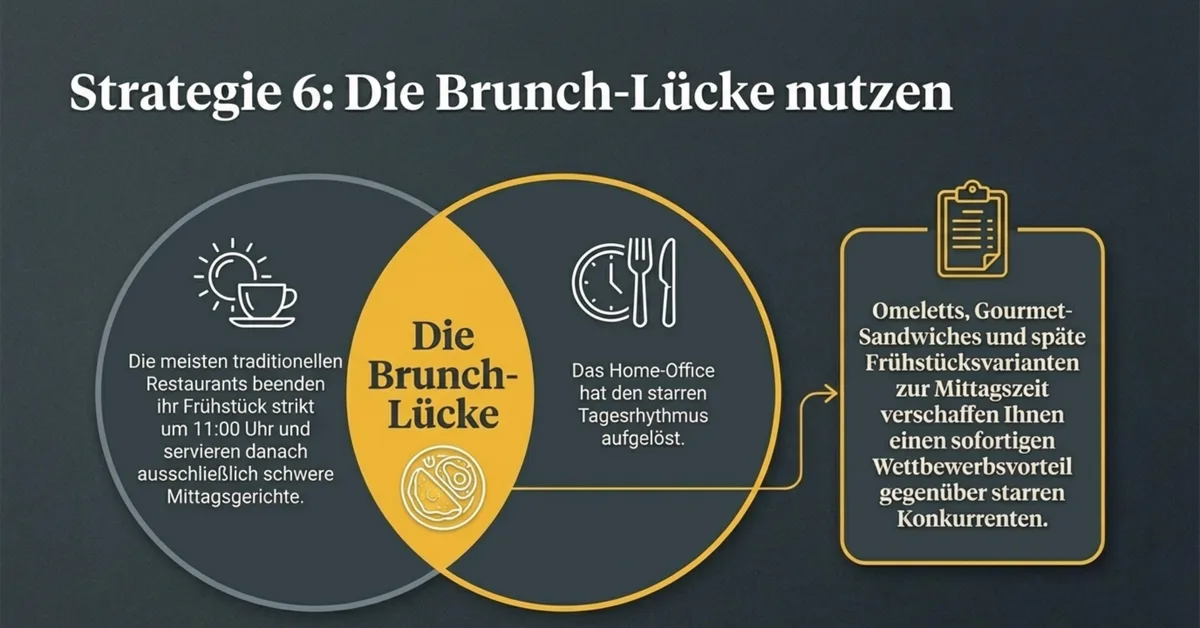 Die Brunch-Lücke nutzen: Mittagstisch-Strategie für Restaurants