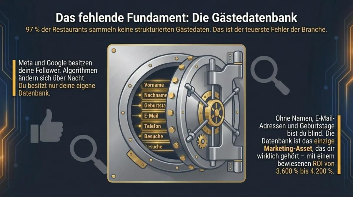 Die Gästedatenbank als wichtigstes Marketing-Asset im Restaurant – Tresor mit Kontaktdaten