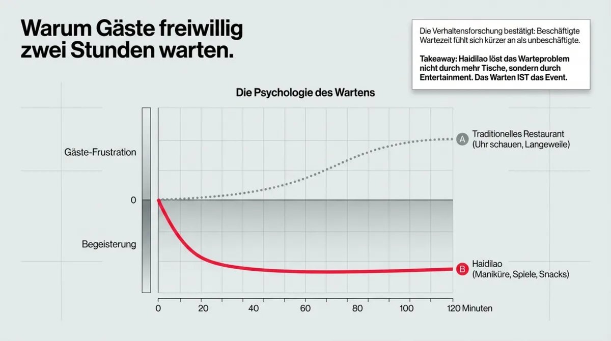 Psychologie des Wartens: Haidilao-Gäste warten freiwillig zwei Stunden – Begeisterung statt Frustration