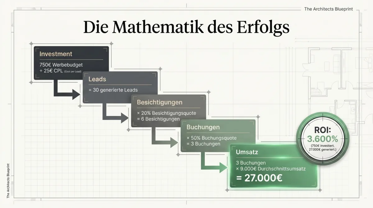 Die Mathematik des Erfolgs: 750 Euro Facebook-Budget generiert 27.000 Euro Umsatz – ROI 3.600 Prozent