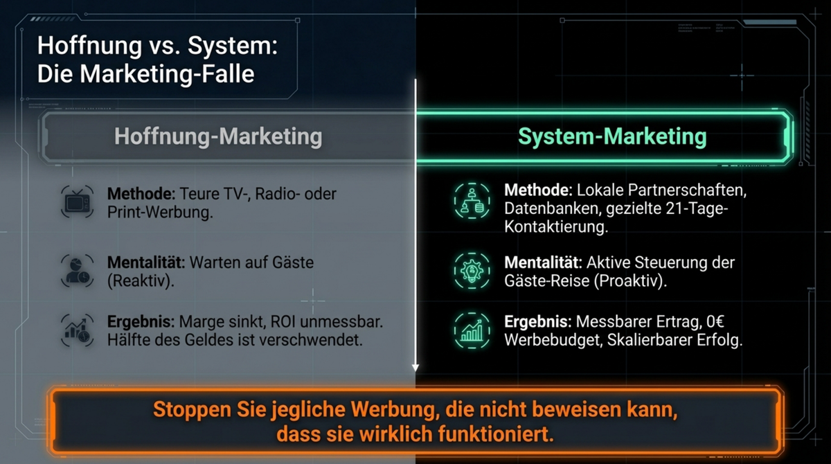 Hoffnung-Marketing versus System-Marketing