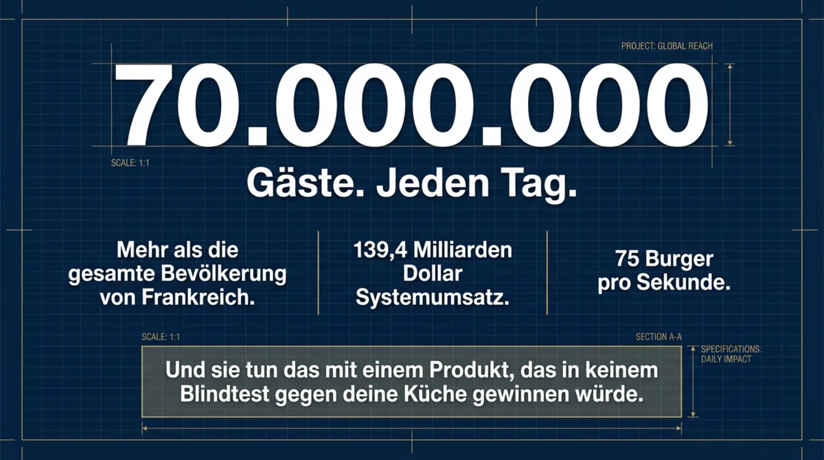McDonald's bedient täglich 70 Millionen Gäste – was Restaurantbetreiber aus diesem System lernen können