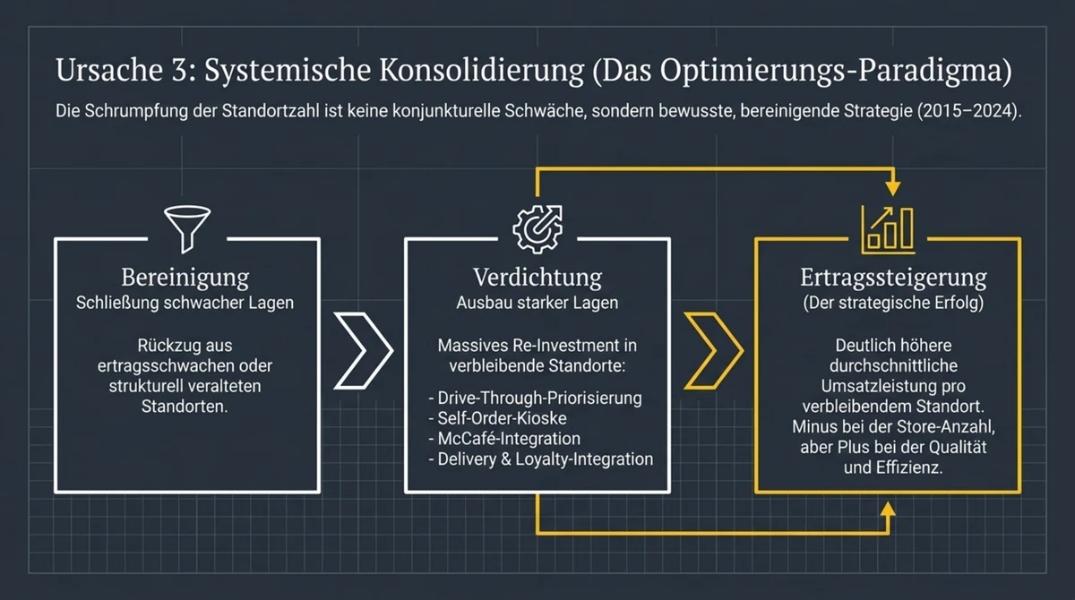 McDonald's Deutschland Portfolio-Strategie 2015–2024: Bereinigung, Verdichtung, Ertragssteigerung
