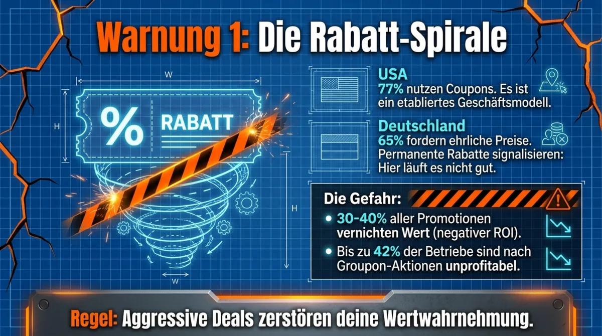 McDonald's Rabatt-Fehler vermeiden: Warum Coupons und Rabattaktionen die Restaurantmarge zerstören