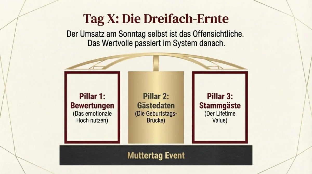 Dreifach-Ernte Muttertag Restaurant – Bewertungen, Gästedaten und Stammgäste an einem Tag ernten
