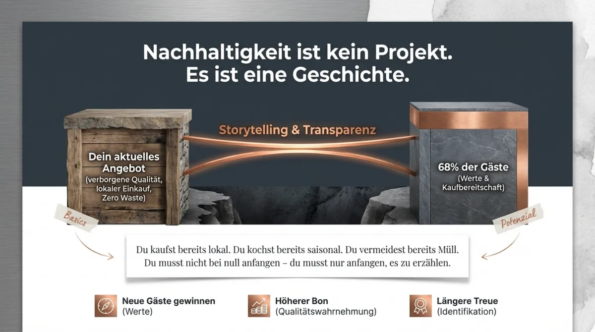 Nachhaltigkeit im Restaurant als Geschichte erzählen – Storytelling und Transparenz verbinden lokales Angebot mit Gäste-Kaufbereitschaft