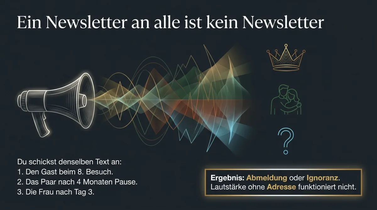 Ein Newsletter an alle ist kein Newsletter: Shotgun-Blast gegen segmentierte Ansprache im Restaurant-CRM