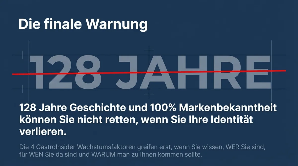 128 Jahre Nordsee Geschichte: Identitätsverlust macht Markenbekanntheit wertlos